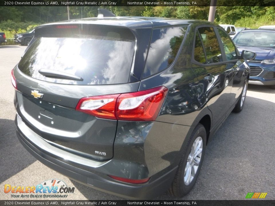 2020 Chevrolet Equinox LS AWD Nightfall Gray Metallic / Ash Gray Photo #5
