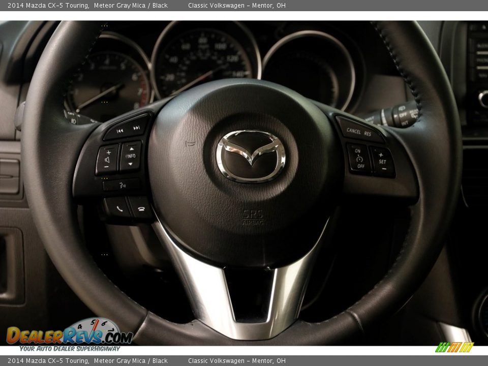 2014 Mazda CX-5 Touring Meteor Gray Mica / Black Photo #7