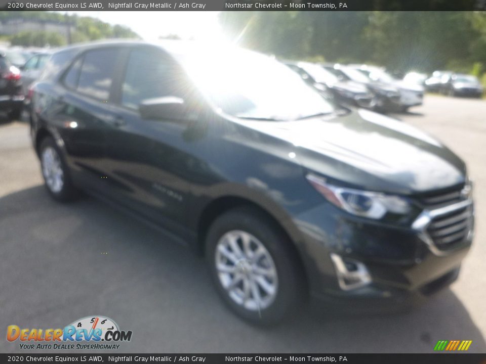2020 Chevrolet Equinox LS AWD Nightfall Gray Metallic / Ash Gray Photo #7