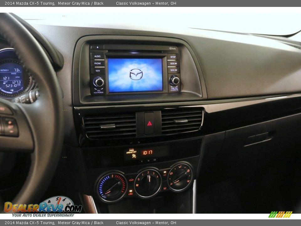 2014 Mazda CX-5 Touring Meteor Gray Mica / Black Photo #9