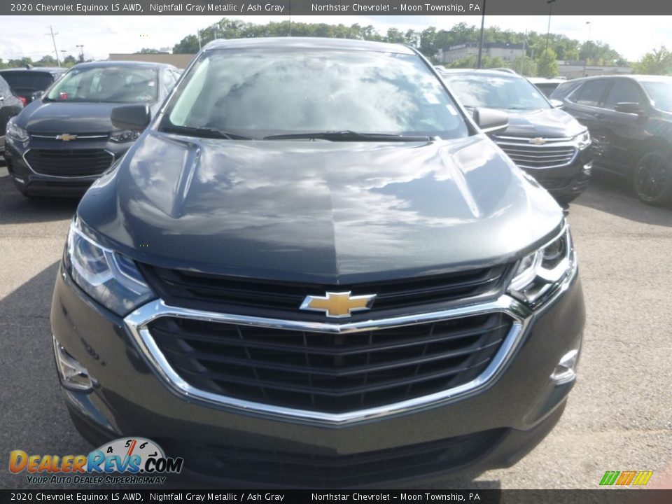 2020 Chevrolet Equinox LS AWD Nightfall Gray Metallic / Ash Gray Photo #8