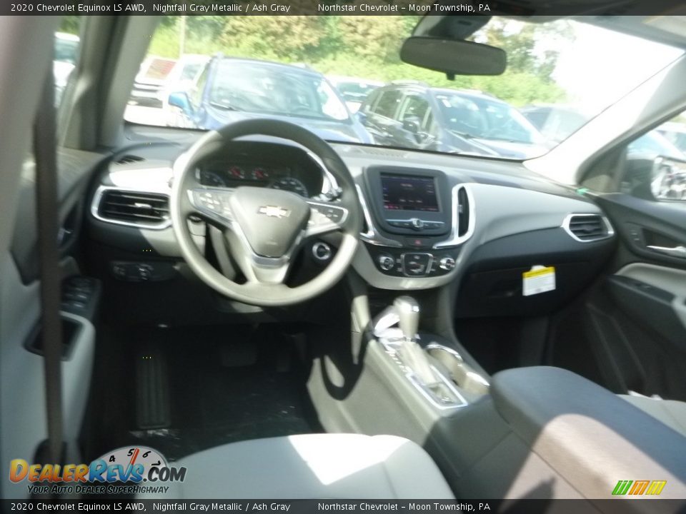 2020 Chevrolet Equinox LS AWD Nightfall Gray Metallic / Ash Gray Photo #13