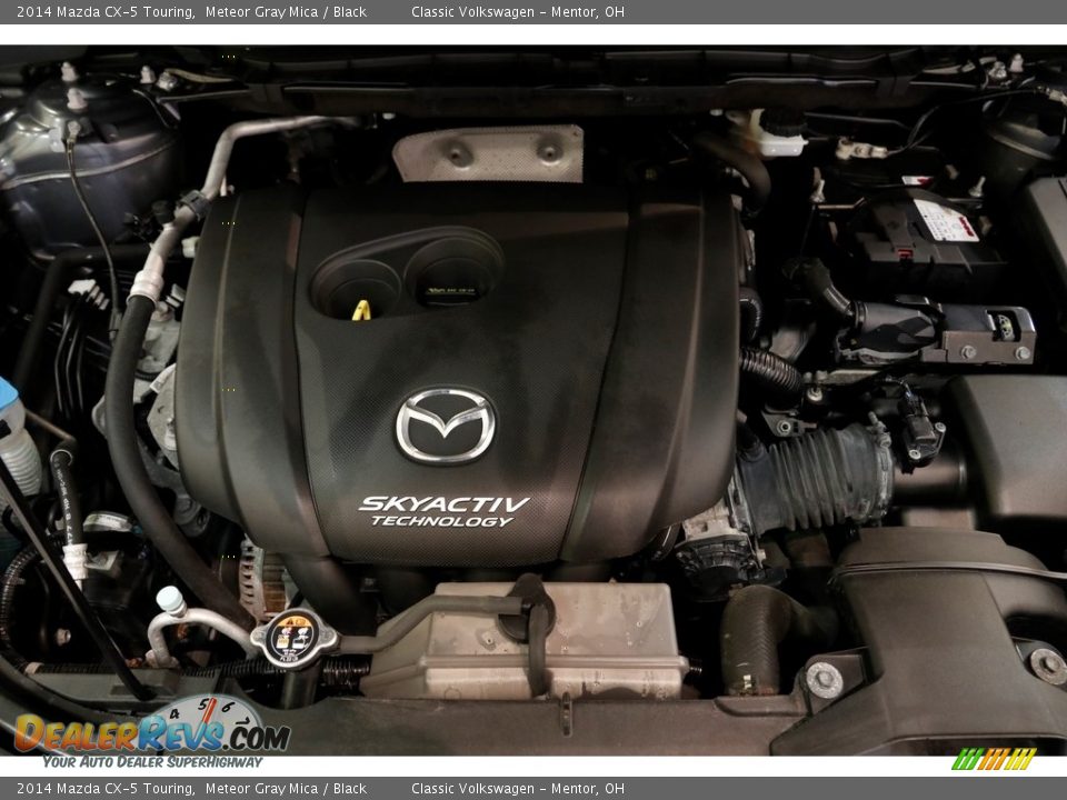 2014 Mazda CX-5 Touring Meteor Gray Mica / Black Photo #17