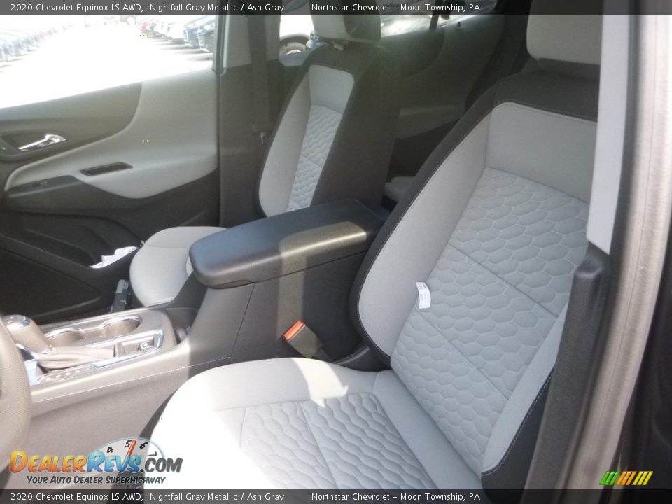 2020 Chevrolet Equinox LS AWD Nightfall Gray Metallic / Ash Gray Photo #15
