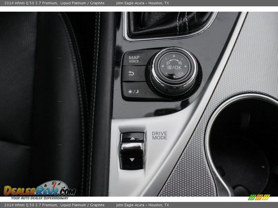 2014 Infiniti Q 50 3.7 Premium Liquid Platinum / Graphite Photo #31