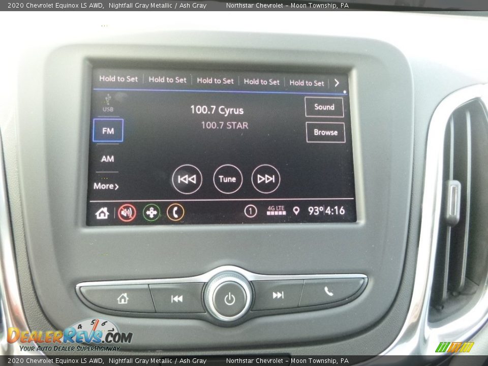 2020 Chevrolet Equinox LS AWD Nightfall Gray Metallic / Ash Gray Photo #17