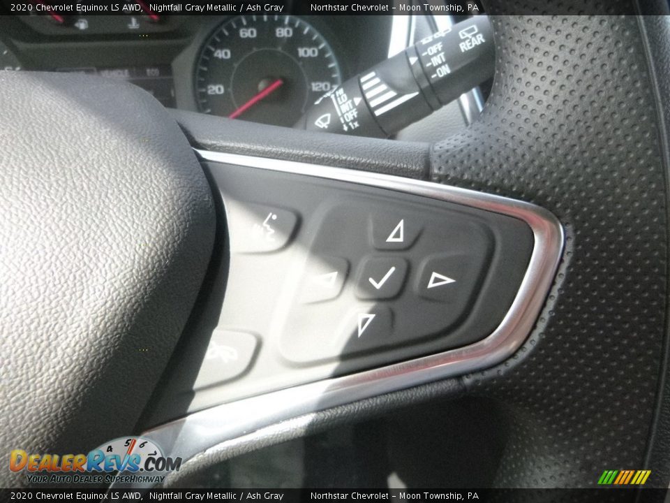 2020 Chevrolet Equinox LS AWD Nightfall Gray Metallic / Ash Gray Photo #19