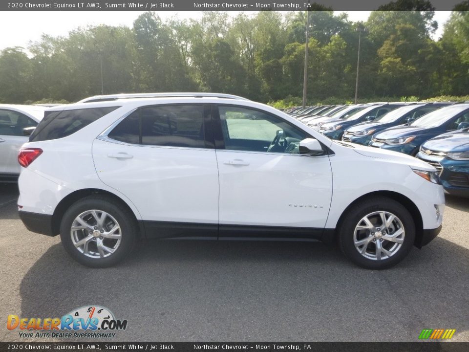 2020 Chevrolet Equinox LT AWD Summit White / Jet Black Photo #6