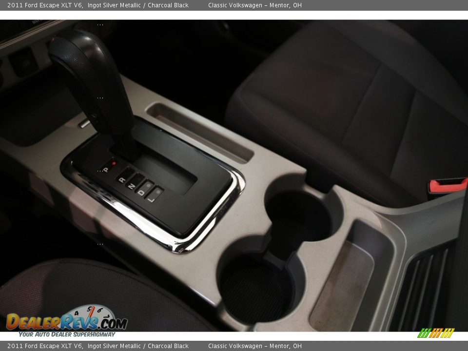 2011 Ford Escape XLT V6 Ingot Silver Metallic / Charcoal Black Photo #13
