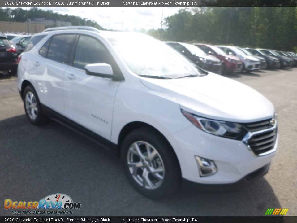 2020 Chevrolet Equinox LT AWD Summit White / Jet Black Photo #7