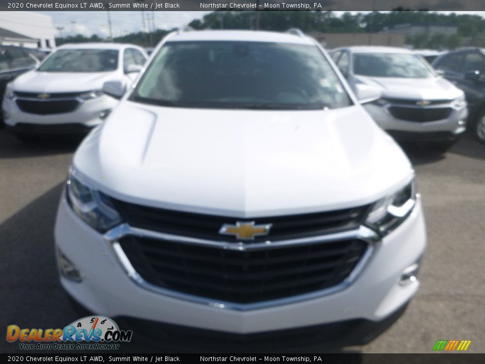 2020 Chevrolet Equinox LT AWD Summit White / Jet Black Photo #8