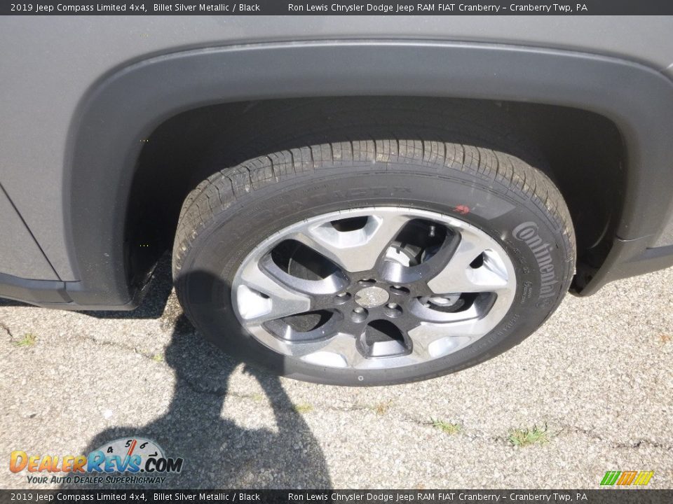 2019 Jeep Compass Limited 4x4 Billet Silver Metallic / Black Photo #9
