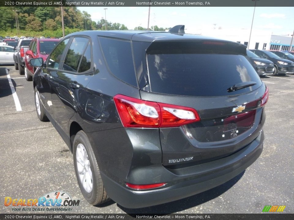 2020 Chevrolet Equinox LS AWD Nightfall Gray Metallic / Ash Gray Photo #3