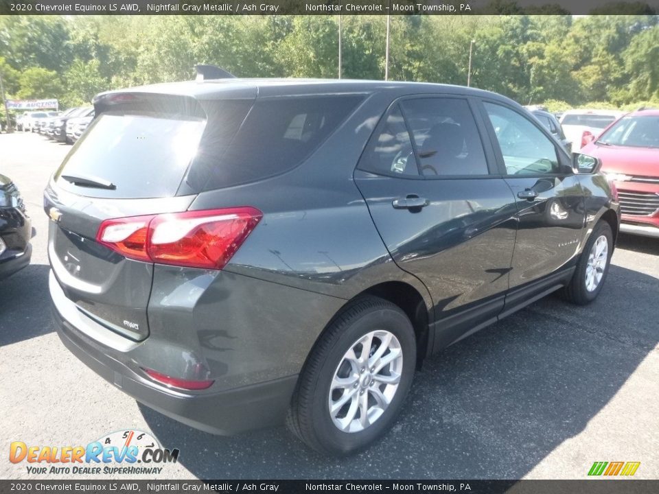 2020 Chevrolet Equinox LS AWD Nightfall Gray Metallic / Ash Gray Photo #5