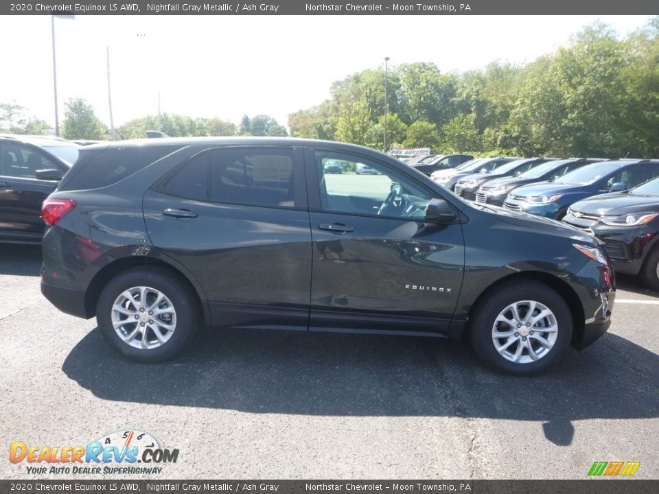 2020 Chevrolet Equinox LS AWD Nightfall Gray Metallic / Ash Gray Photo #6