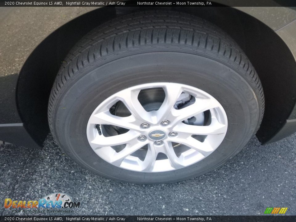 2020 Chevrolet Equinox LS AWD Nightfall Gray Metallic / Ash Gray Photo #8