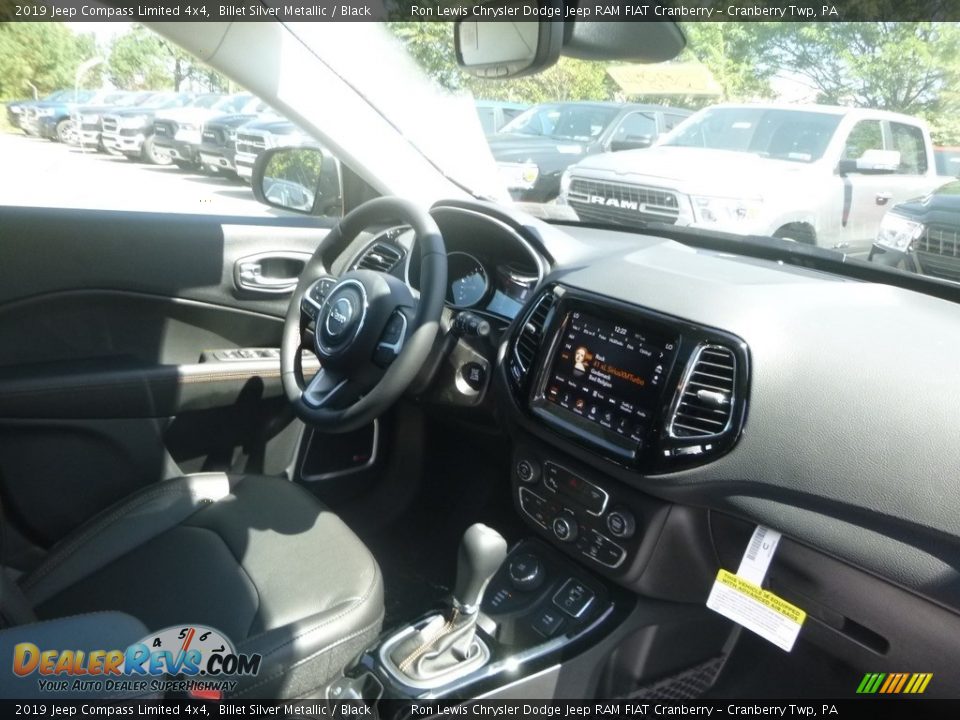 2019 Jeep Compass Limited 4x4 Billet Silver Metallic / Black Photo #11