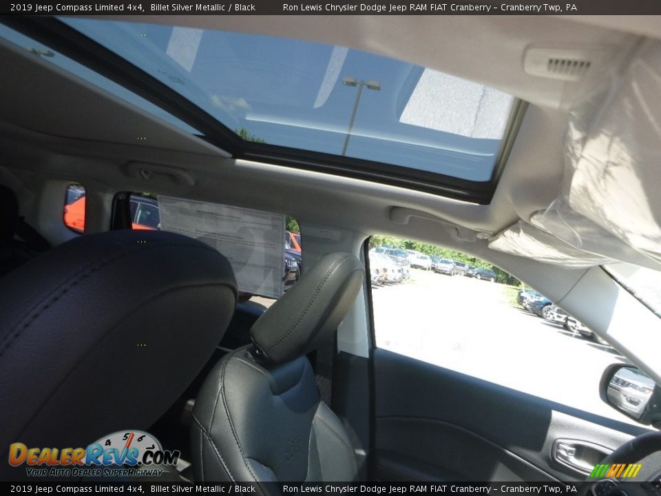 2019 Jeep Compass Limited 4x4 Billet Silver Metallic / Black Photo #12