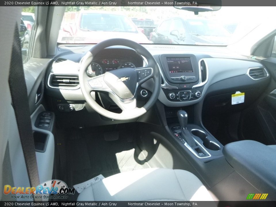2020 Chevrolet Equinox LS AWD Nightfall Gray Metallic / Ash Gray Photo #12