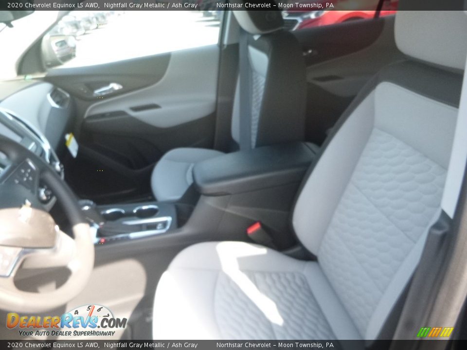 2020 Chevrolet Equinox LS AWD Nightfall Gray Metallic / Ash Gray Photo #14
