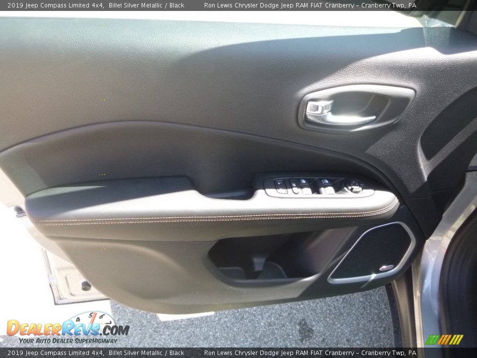 2019 Jeep Compass Limited 4x4 Billet Silver Metallic / Black Photo #15