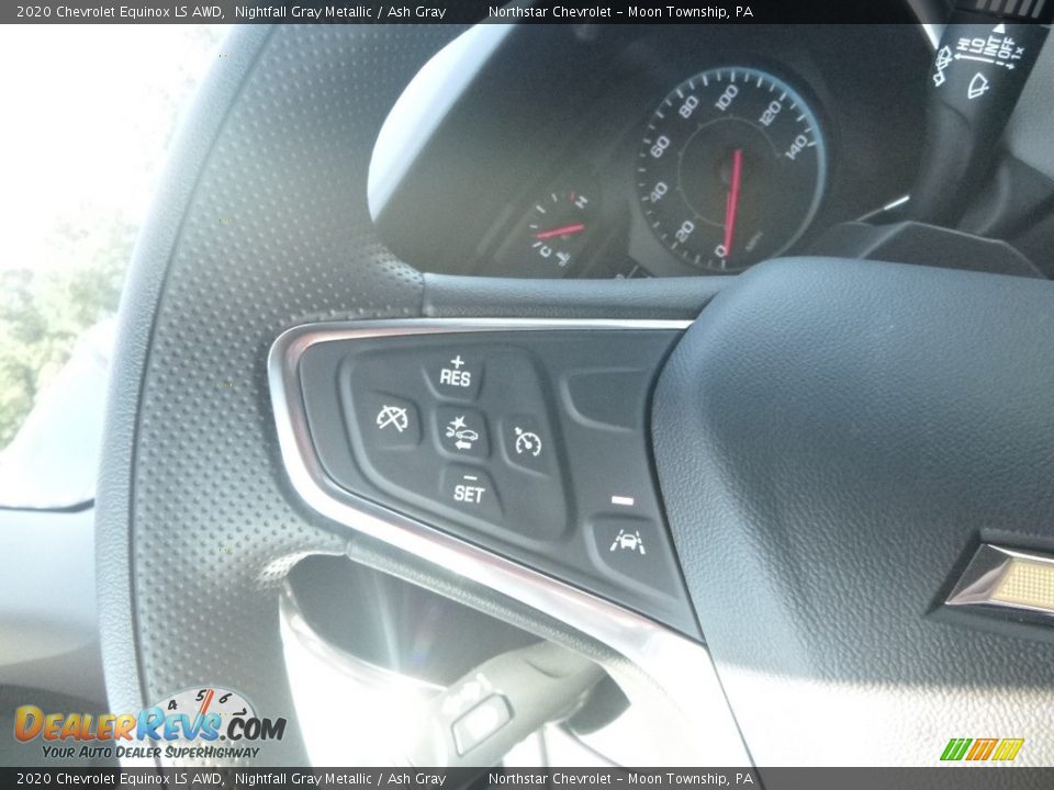 2020 Chevrolet Equinox LS AWD Nightfall Gray Metallic / Ash Gray Photo #19