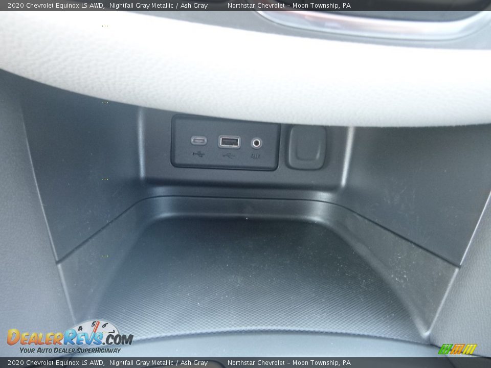 2020 Chevrolet Equinox LS AWD Nightfall Gray Metallic / Ash Gray Photo #20