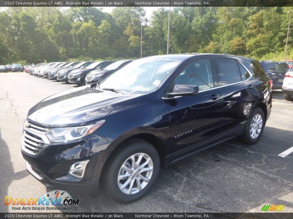 2020 Chevrolet Equinox LT AWD Midnight Blue Metallic / Jet Black Photo #1