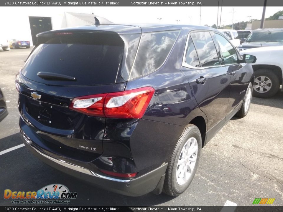 2020 Chevrolet Equinox LT AWD Midnight Blue Metallic / Jet Black Photo #5