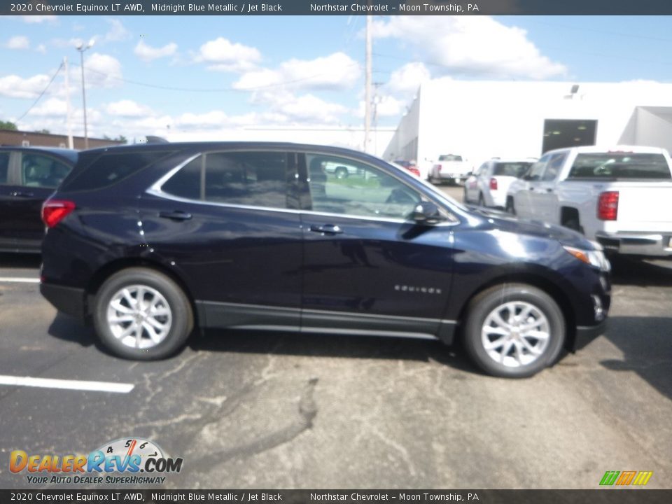 2020 Chevrolet Equinox LT AWD Midnight Blue Metallic / Jet Black Photo #6