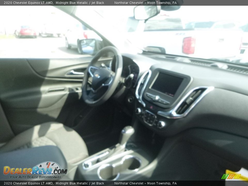 2020 Chevrolet Equinox LT AWD Midnight Blue Metallic / Jet Black Photo #10