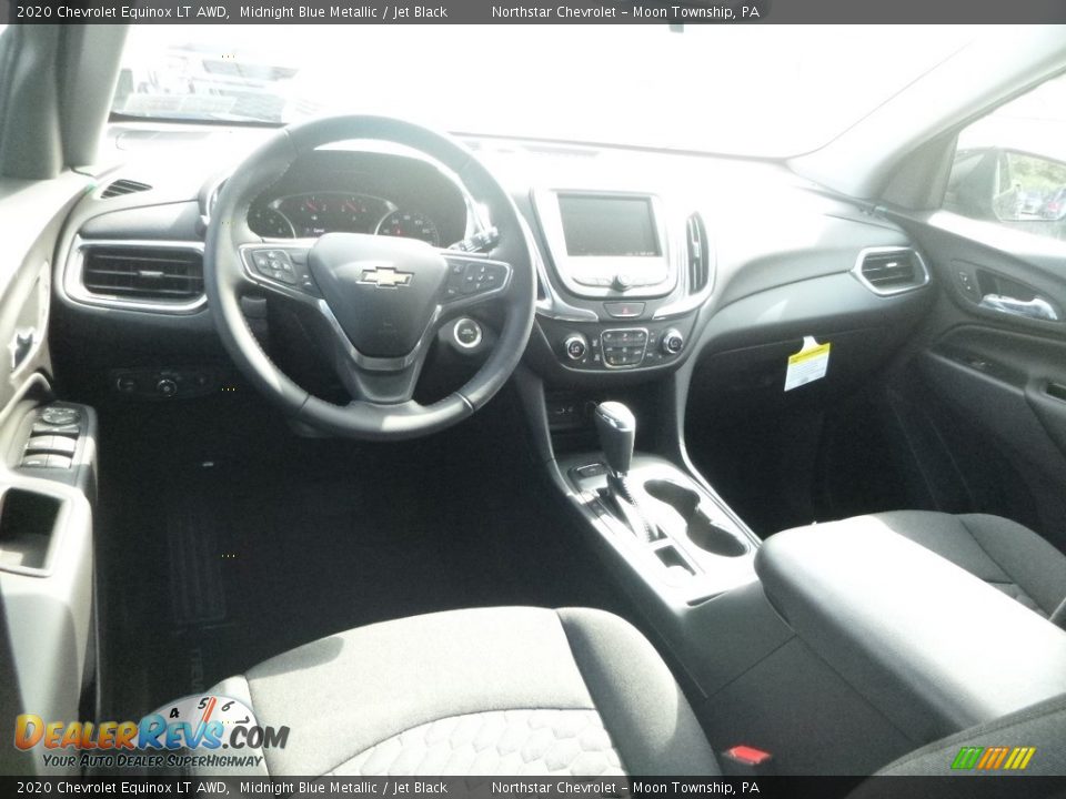 2020 Chevrolet Equinox LT AWD Midnight Blue Metallic / Jet Black Photo #12