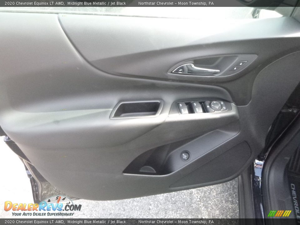 2020 Chevrolet Equinox LT AWD Midnight Blue Metallic / Jet Black Photo #14