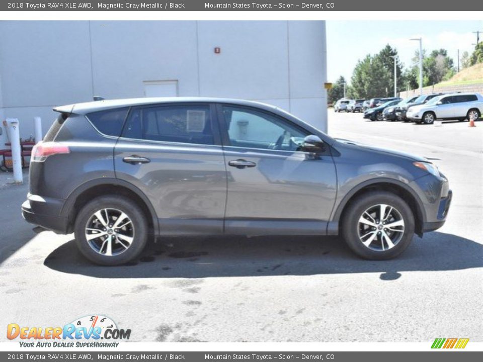 2018 Toyota RAV4 XLE AWD Magnetic Gray Metallic / Black Photo #7