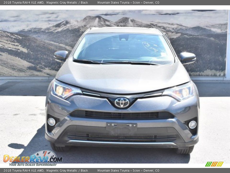2018 Toyota RAV4 XLE AWD Magnetic Gray Metallic / Black Photo #8