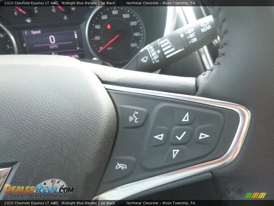 2020 Chevrolet Equinox LT AWD Midnight Blue Metallic / Jet Black Photo #18
