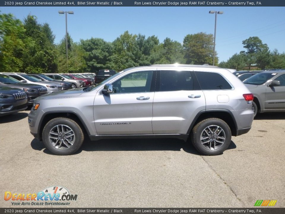 Billet Silver Metallic 2020 Jeep Grand Cherokee Limited 4x4 Photo #2