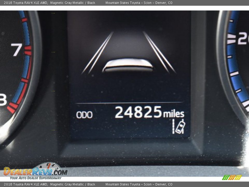 2018 Toyota RAV4 XLE AWD Magnetic Gray Metallic / Black Photo #12