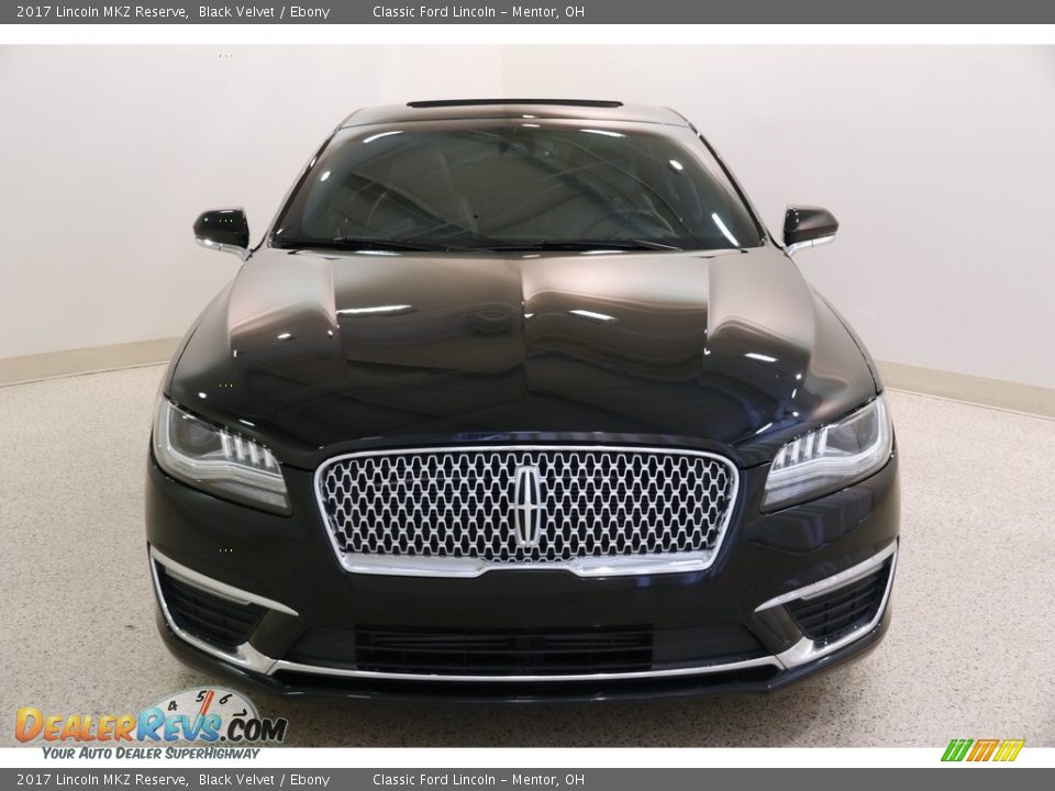 2017 Lincoln MKZ Reserve Black Velvet / Ebony Photo #2