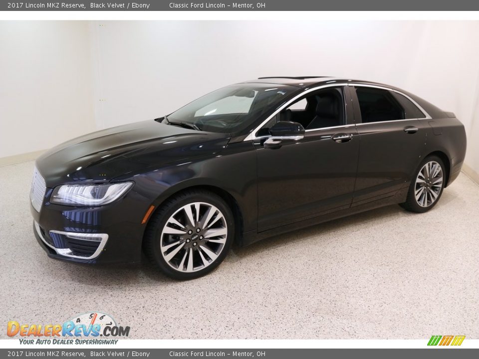 2017 Lincoln MKZ Reserve Black Velvet / Ebony Photo #3