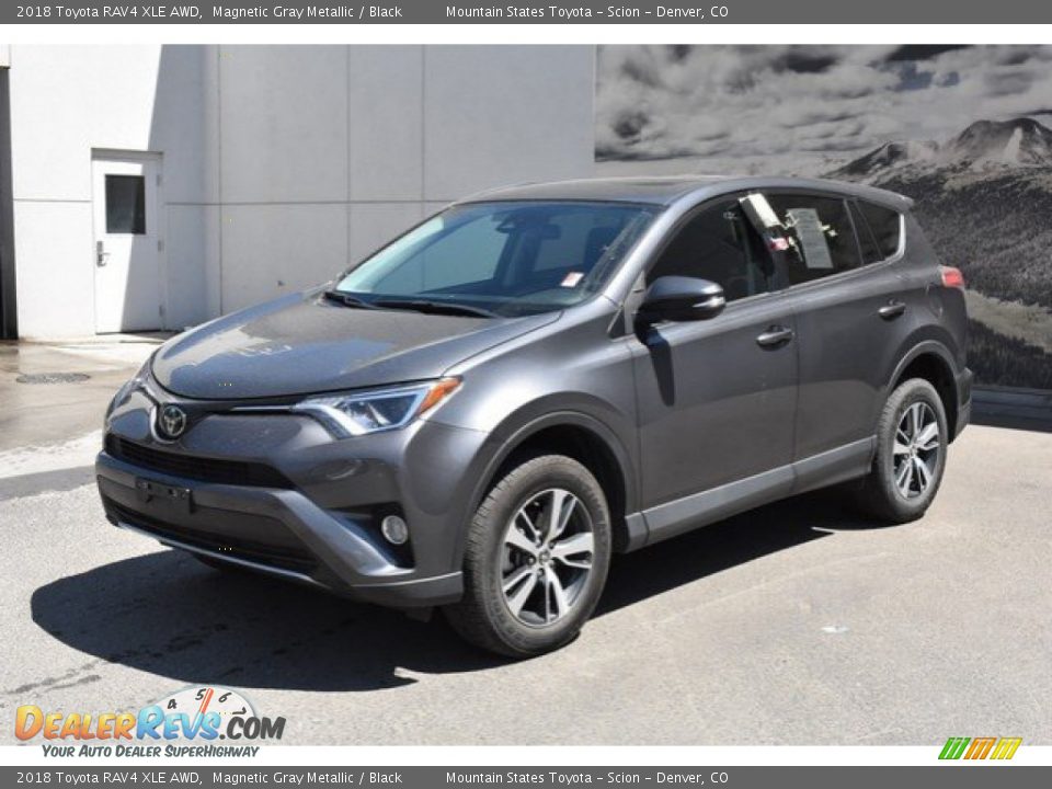 2018 Toyota RAV4 XLE AWD Magnetic Gray Metallic / Black Photo #2