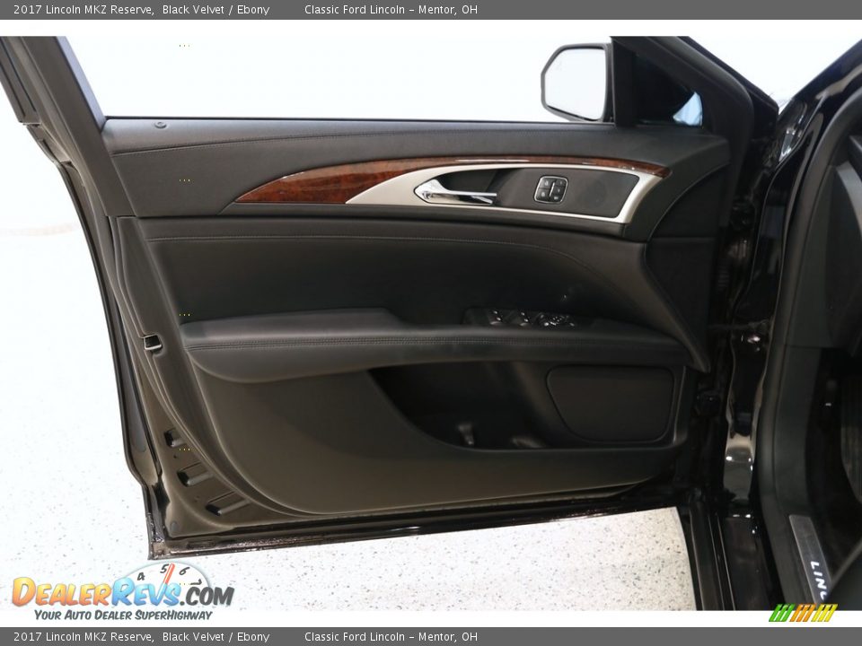 2017 Lincoln MKZ Reserve Black Velvet / Ebony Photo #5