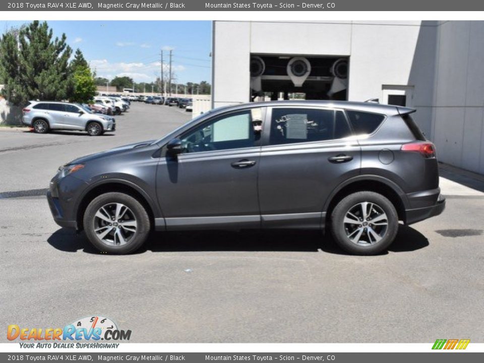 2018 Toyota RAV4 XLE AWD Magnetic Gray Metallic / Black Photo #3