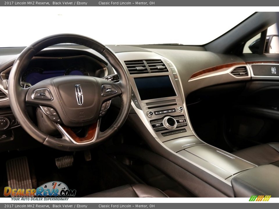 2017 Lincoln MKZ Reserve Black Velvet / Ebony Photo #7
