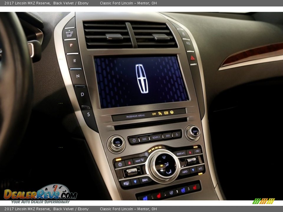 2017 Lincoln MKZ Reserve Black Velvet / Ebony Photo #10