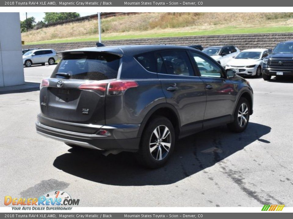 2018 Toyota RAV4 XLE AWD Magnetic Gray Metallic / Black Photo #6