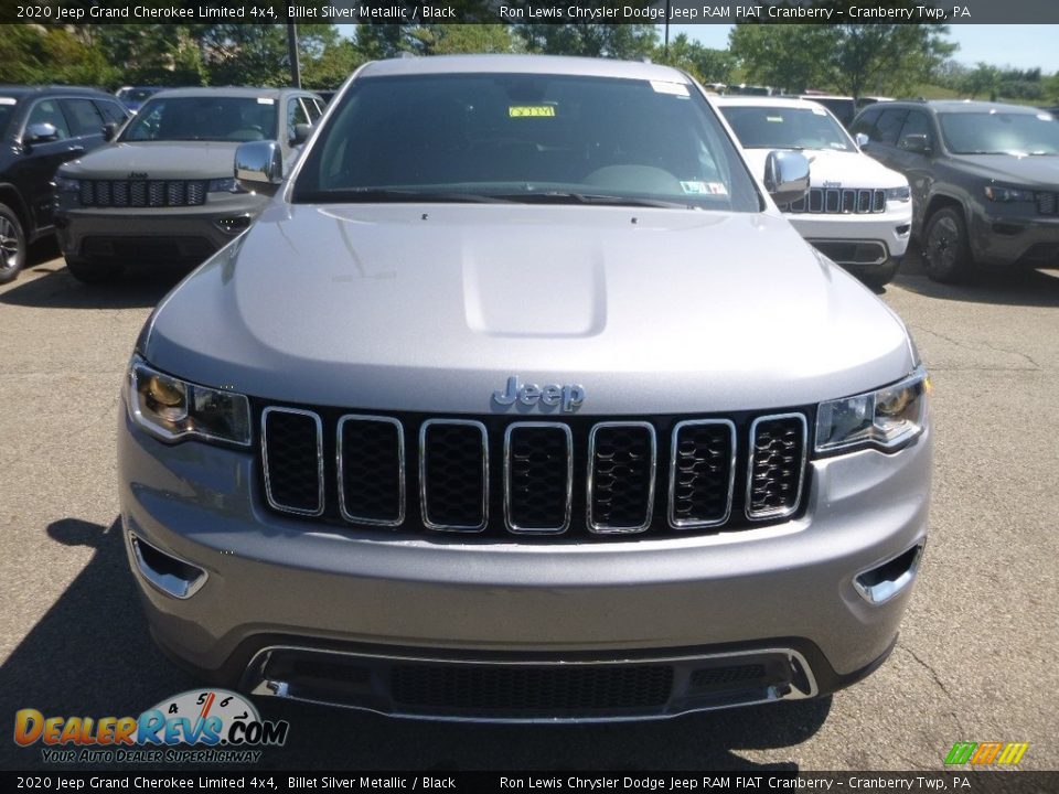 2020 Jeep Grand Cherokee Limited 4x4 Billet Silver Metallic / Black Photo #8