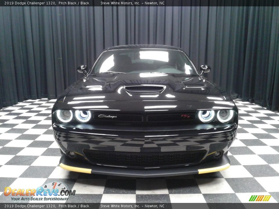 2019 Dodge Challenger 1320 Pitch Black / Black Photo #3