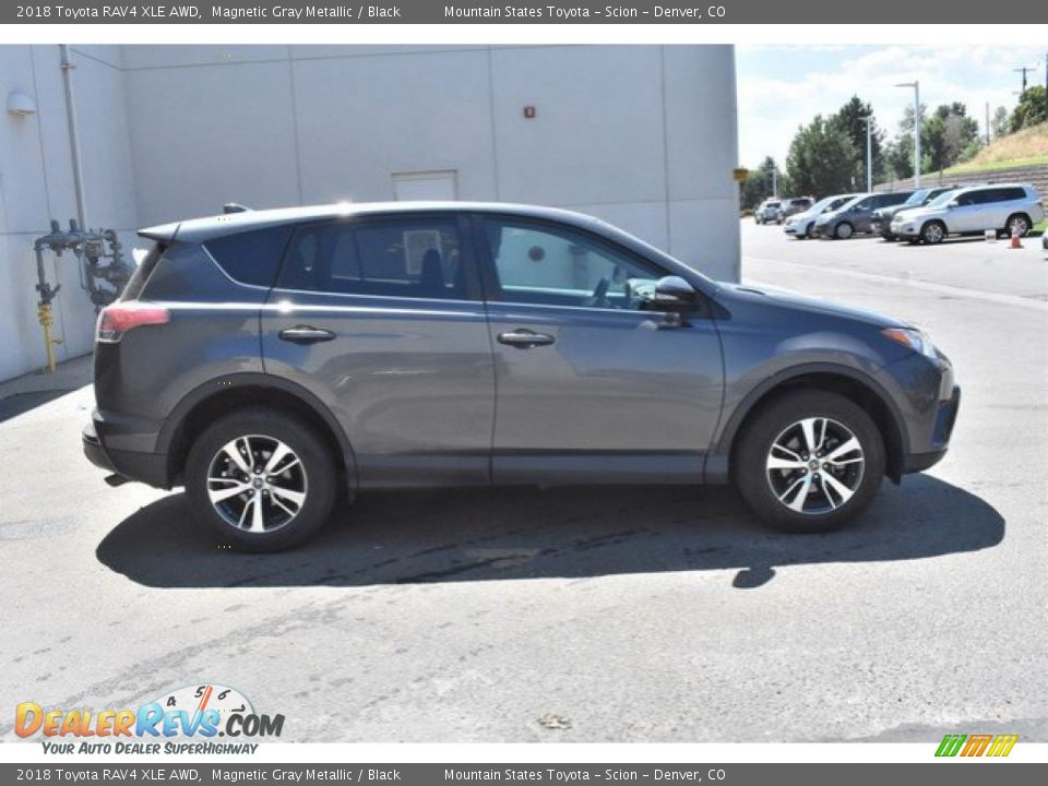 2018 Toyota RAV4 XLE AWD Magnetic Gray Metallic / Black Photo #7