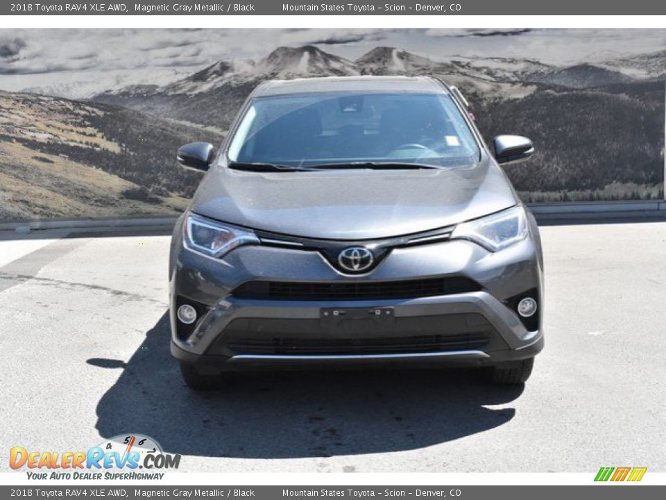 2018 Toyota RAV4 XLE AWD Magnetic Gray Metallic / Black Photo #8